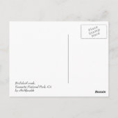 Bridalveil Creek Postkarte (Rückseite)