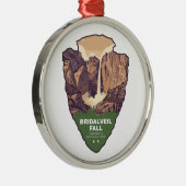 Bridalveil Fall Yosemite National Park Arrowhead Ornament Aus Metall (Rechts)