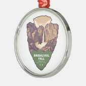 Bridalveil Fall Yosemite National Park Arrowhead Ornament Aus Metall (Links)