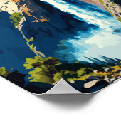 Bridalveil Falls California Poster (Ecke)