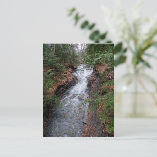 Bridalveil Falls Postkarte (Stehend Vorderseite)