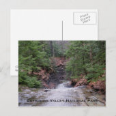 Bridalveil Falls Postkarte (Vorne/Hinten)