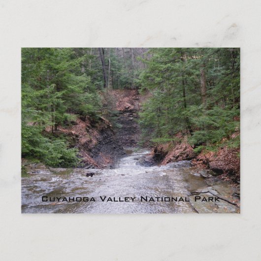 Bridalveil Falls Postkarte (Vorderseite)