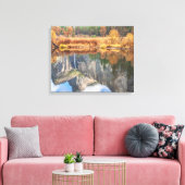 Bridalveil Falls Reflektion Leinwanddruck (Insitu (Wohnzimmer))
