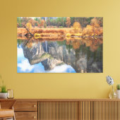 Bridalveil Falls Reflektion Leinwanddruck (Insitu (Wohnzimmer))