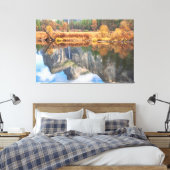 Bridalveil Falls Reflektion Leinwanddruck (Insitu (Schlafzimmer))