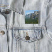 Bridalveil Falls und Halb Dome bei Yosemite Button (Beispiel)