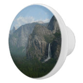 Bridalveil Falls und Halb Dome bei Yosemite Keramikknauf (Rechts)