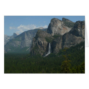 Bridalveil Falls und Half Dome im Yosemite