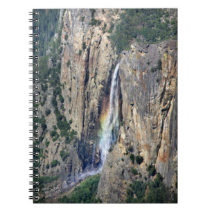 Bridalveil Falls von oben - Yosemite Notizblock