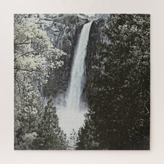 Bridalveil Falls - Yosemite - 20x20 - 676 Stück Puzzle (Vertikal)