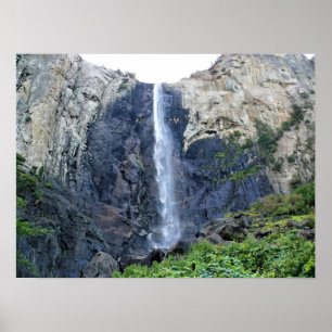 Bridalveil Falls, Yosemite National Park, CA Poster
