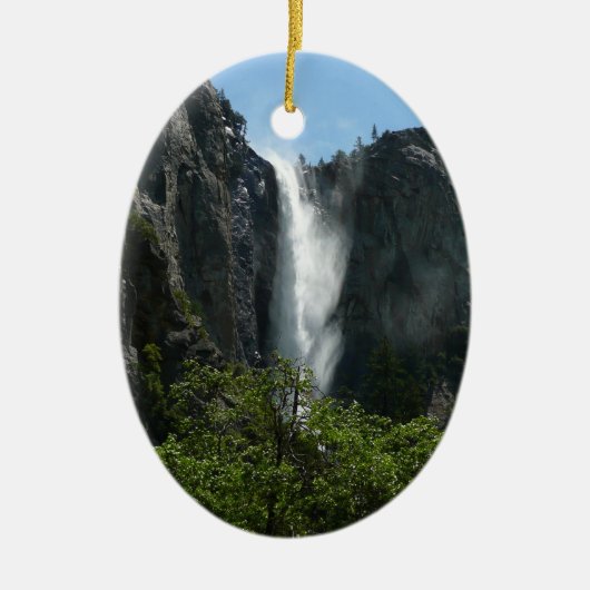 Bridalveil Falls, Yosemite National Park Keramikornament (Vorne)
