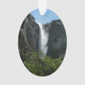 Bridalveil Falls, Yosemite National Park Ornament (Rückseite)