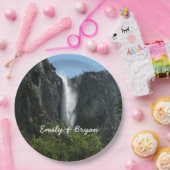 Bridalveil Falls, Yosemite National Park Pappteller (Party)