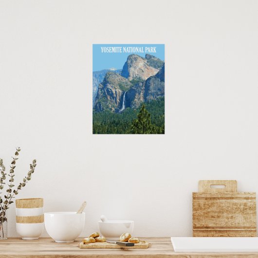Bridalveil Falls - Yosemite National Park Poster (Küche)