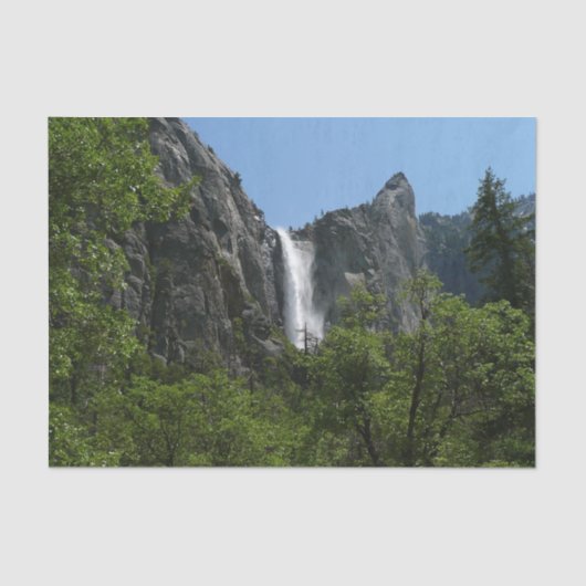 Bridalveil Falls, Yosemite National Park Seidenpapier (Vorderseite)