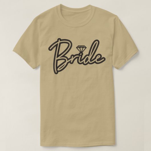 Bride 2022 Bridal Wedding Matching Groom Lo T-Shirt (Design vorne)