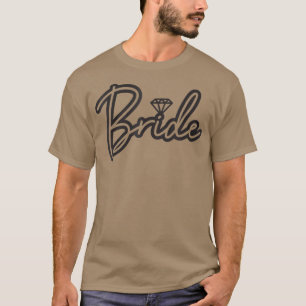 Bride 2022 Bridal Wedding Matching Groom Lo T-Shirt
