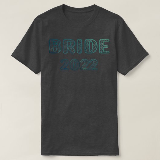 Bride 2022 Wedding T-Shirts Junggeselinnen-Abschie (Design vorne)