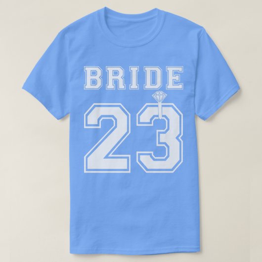 Bride 2023 Engagement Bridal Shower Proposal Match T-Shirt (Design vorne)