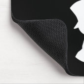 Bride 2024 Skelettpaare Matching Wedding Hallo Mousepad (Ecke)