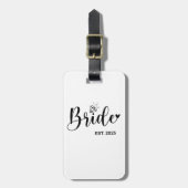 Bride 2025 Frühjahrsheirat Gepäckanhänger (Vorderseite vertikal)