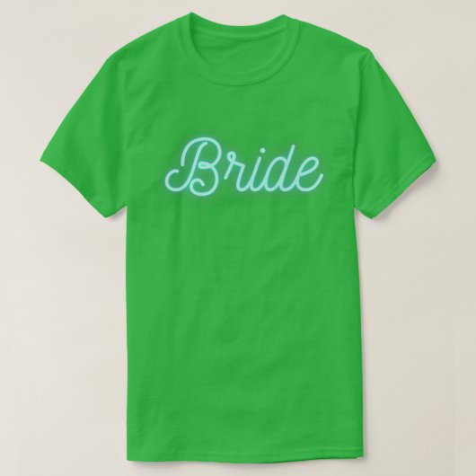 Bride 80er 90s Retro Bridal Junggeselinnen-Abschie T-Shirt (Design vorne)