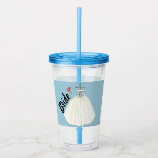Bride Acryltrinkbecher (Vorderseite)