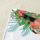 Bride and Groom, Mr. and Mrs Tropical Custom Strandtuch (Beispiel)