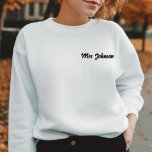 Bride and Groom Mr & Mrs Sweatshirts Wedding<br><div class="desc">Für neue Ehefrau und Ehemannsjubiläen,  Hochzeiten oder andere wichtige Anlässe stellen die Herren und Frau bestickte Pullover zur Verfügung.</div>