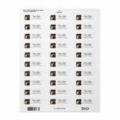Bride and Groom Photo Template Wedding (Vorne)