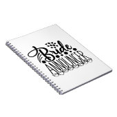 Bride Announcer Notizblock (Rechte Seite)