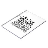 Bride Announcer Notizblock (Linke Seite)