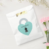 BRIDE Aquamarin Blue Celebration Dusche Party Geschenktütchen (Versiegelt)