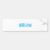 Bride Autoaufkleber (Vorne)