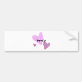 Bride Autoaufkleber (Vorne)