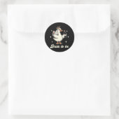 Bride Babe Brautparty Wedding Albern Gänsebride Runder Aufkleber (Tasche)