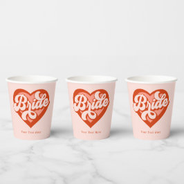 Bride Babe Individuelle Name Paper Cup Pappbecher