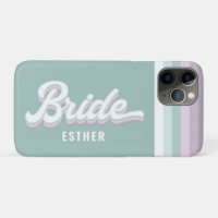 Bride Bachelorette Hochzeit funky Retro 80's paste