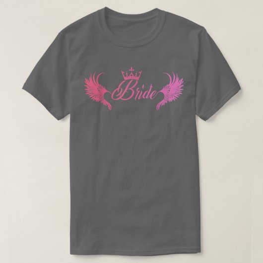 Bride Bachelorette Party Wedding Maid Of Honor Hen T-Shirt (Design vorne)