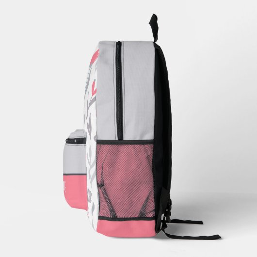 Bride Backpack Bedruckter Rucksack (Rechts)
