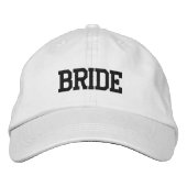 Bride Bestickte Baseballkappe (Vorderseite)