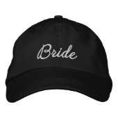Bride Bestickte Baseballkappe (Vorderseite)