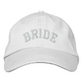 BRIDE BESTICKTE KAPPE (Vorderseite)