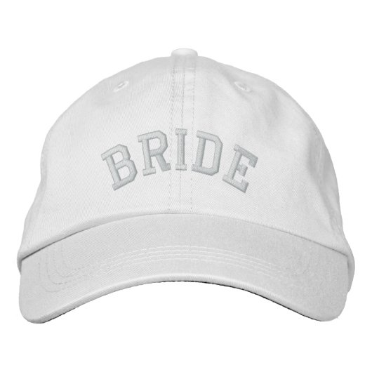 BRIDE BESTICKTE KAPPE (Vorderseite)