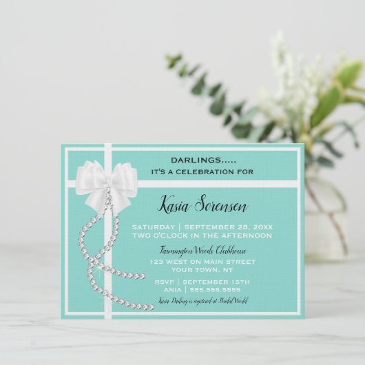 Bride Bling Darling Baby Brautparty Glam Party (Stehend Vorderseite)