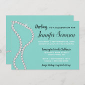 Bride Bling & Glam Celebrate Dusche Tiara Party (Vorne/Hinten)