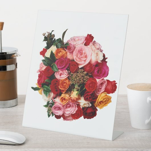 Bride Bouquet Sockelschild (In Situ)