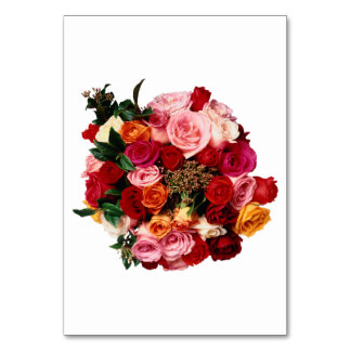 Bride Bouquet Tischnummer